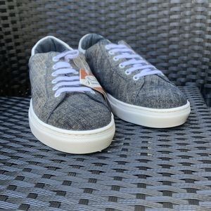 Piampiani Jan’s Sneaker White Sole Denim Made in Italy